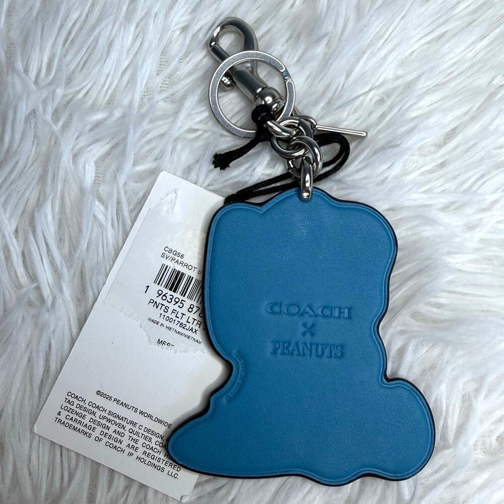 NWT Coach X Peanuts Linus Bag Charm - Picture 2 of 4